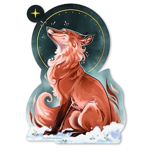 Le renard Sticker