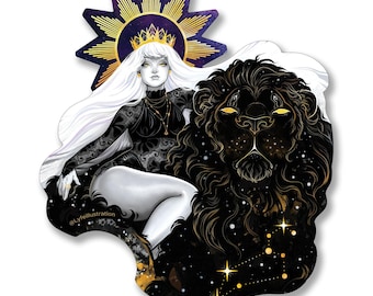 Leo Constellation Sticker