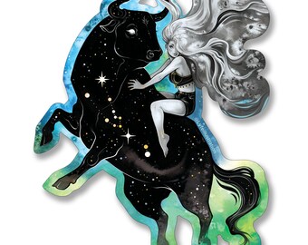 Taurus Constellation Sticker