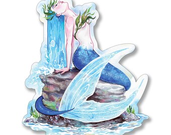 Aquarius Mermaid Sticker
