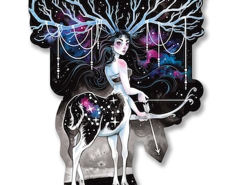 Sagittarius Constellation Sticker