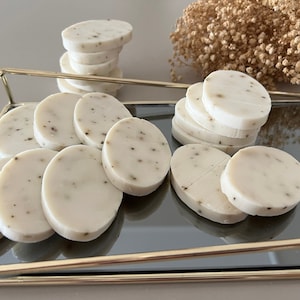 Bomboniere ovali alla lavanda in grandi quantità / Bomboniere in mini saponette / Bomboniere per matrimoni uniche / Bomboniere con saponette bianche / Regali di fidanzamento / Bomboniere per baby shower