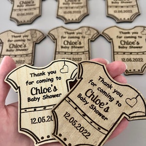 Baby Body Suit Magnets for Baby Shower | Baby Shower Favors in Bulk | Party favors | Tiny Baby Shower Favors for Guests