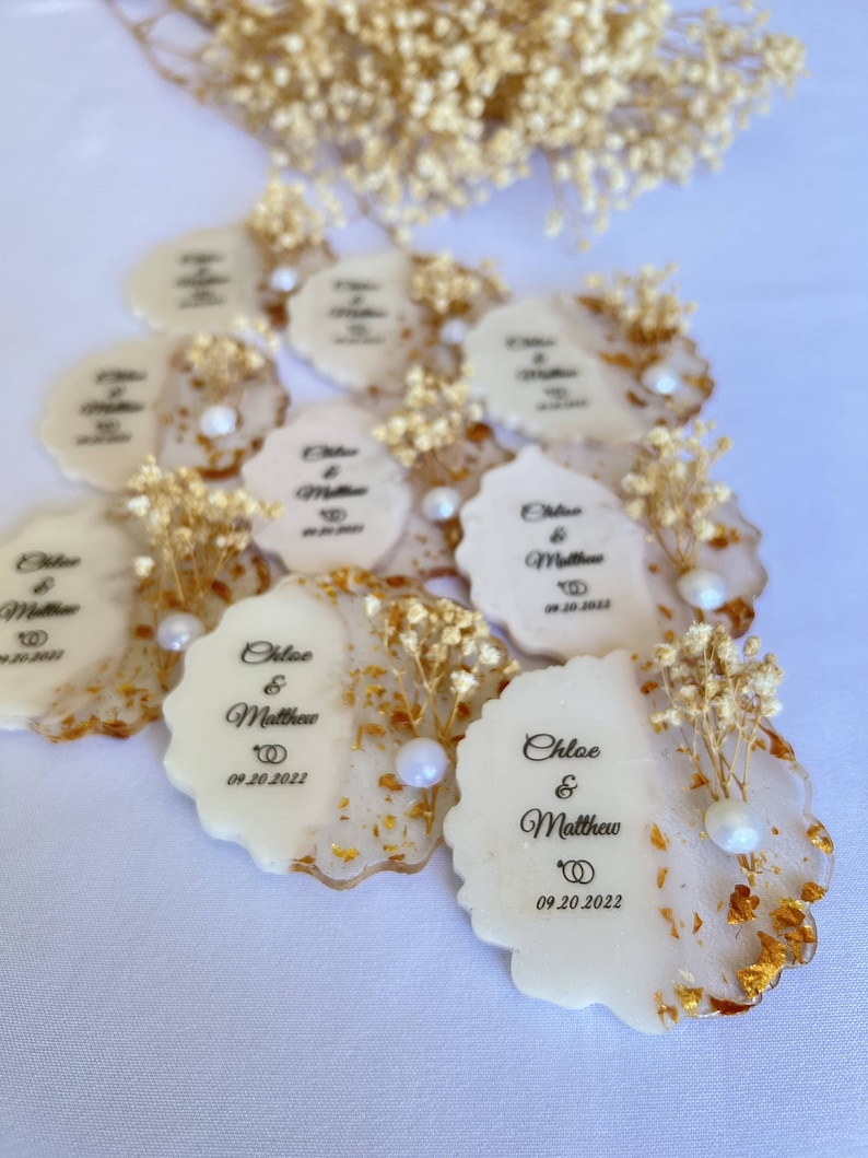 Unique Wedding Gifts Magnet Wedding Favors for Guests Baptism party favors Bridal Shower Gifts Party Favors in Bulk image 6