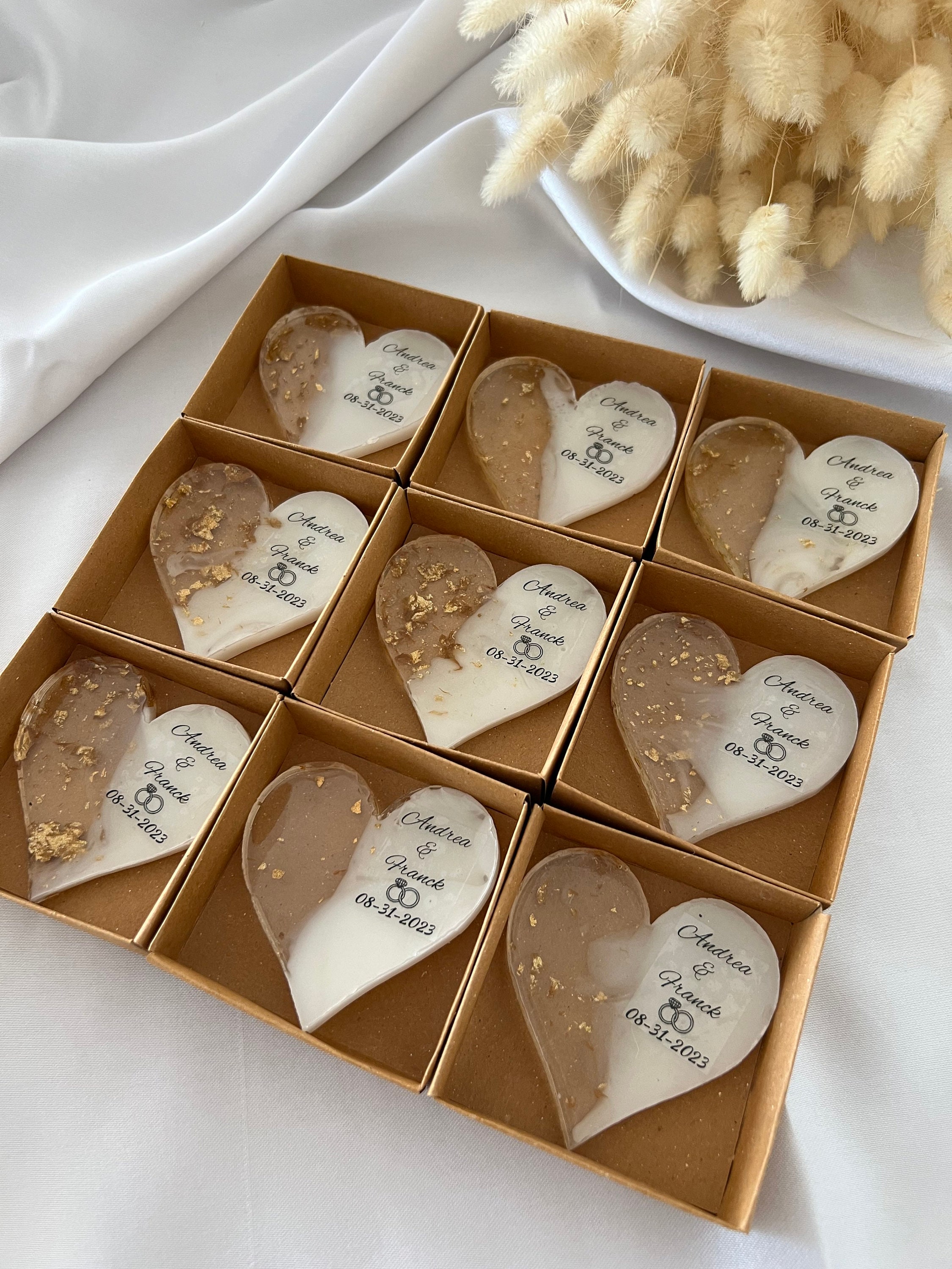 Heart Wedding Magnet Favors: Personalized Bridal Shower Gifts - Etsy Heart Wedding Magnet Favors: Personalized Bridal Shower Gifts - Etsy