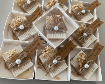 Lavender Soap Baby Shower Favors | Personalized Gifts