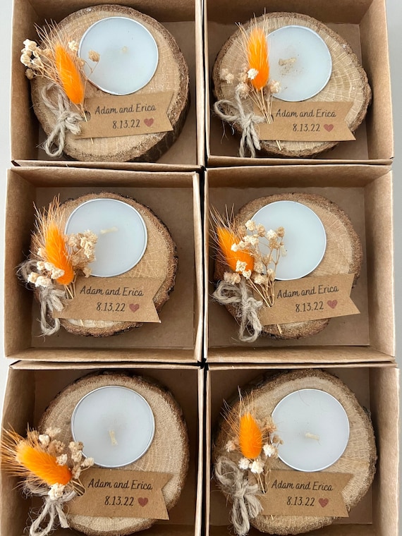 Candle holder wedding favor discount