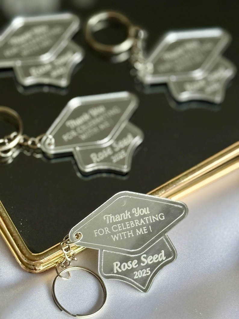 Personalized Acrylic Graduation Keychain : Class of 2025 Keyring - Etsy