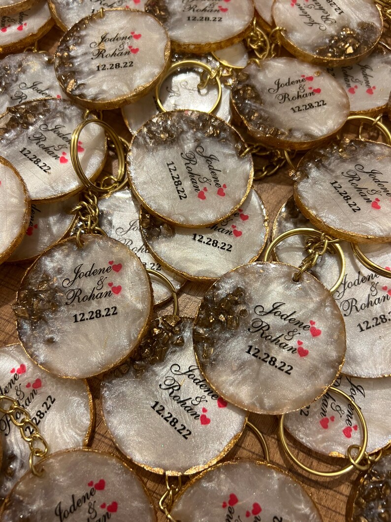 Bridal Shower Keychain Favors Wedding Keychain Gifts Baby Etsy