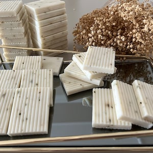 Saponette regalo alla lavanda in grandi quantità / Mini saponette / Bomboniere per matrimoni uniche / Saponette bianche / Regalo di fidanzamento / Bomboniere per baby shower