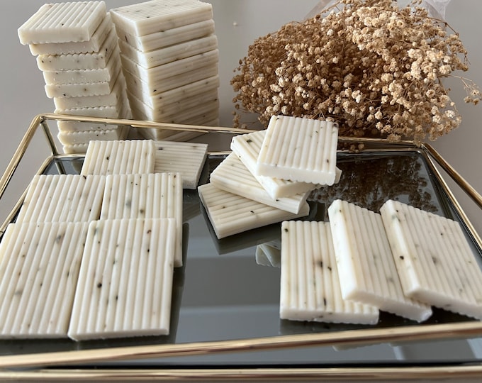 Lavender Soap Party Favors: Handmade Organic Mini Soaps