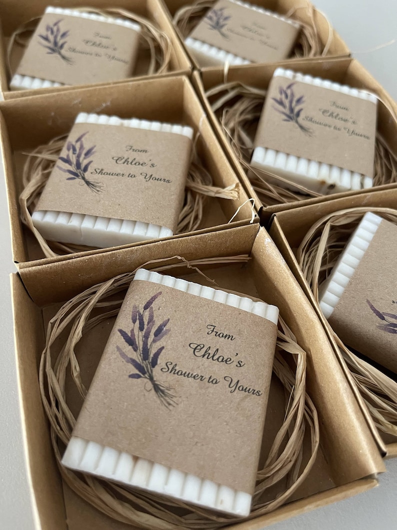 Unique Baby Shower Favor for Guests Mini Soap Favors Etsy
