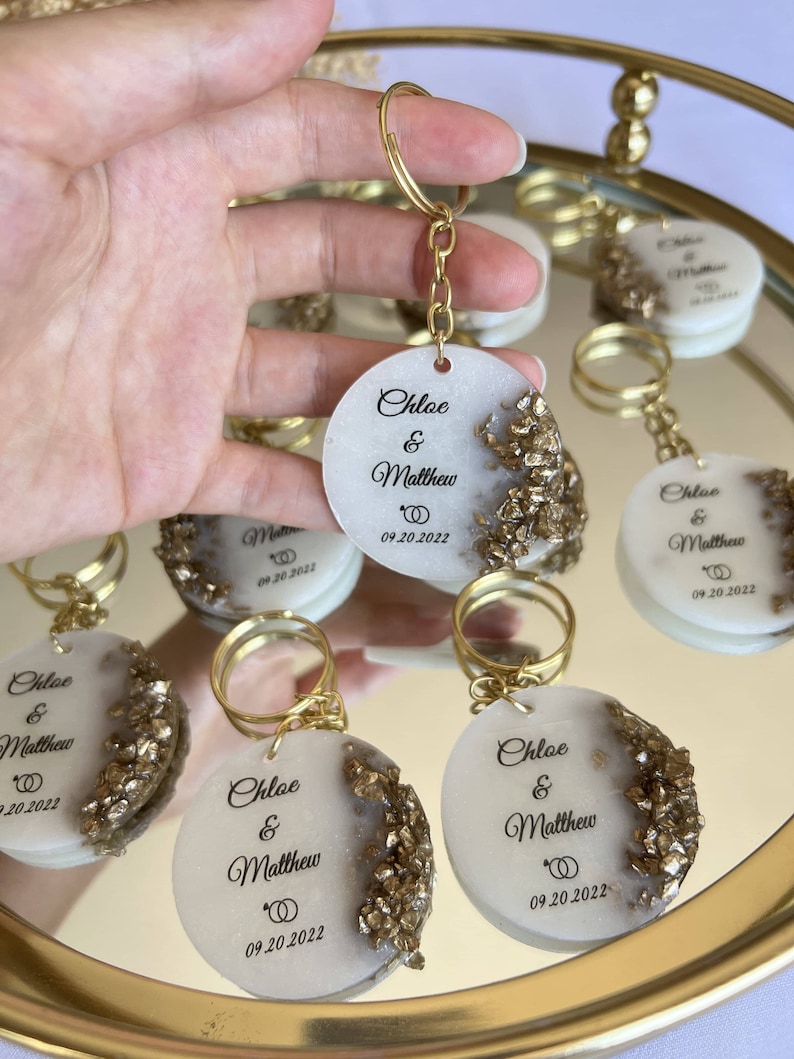 Bridal Shower Keychain Favors Wedding Keychain Gifts Baby Etsy