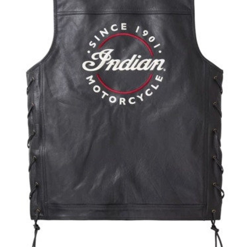 Indian Motorcycle Vest Etsy