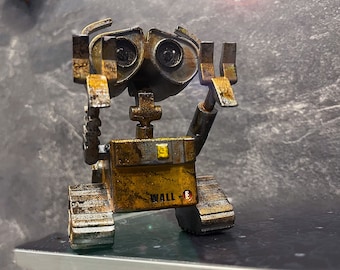 Wall-e Metal Robot Lamp, the Movie Wall.e Robot for Collection, Wall E and  Eve Robot,unique Gift 