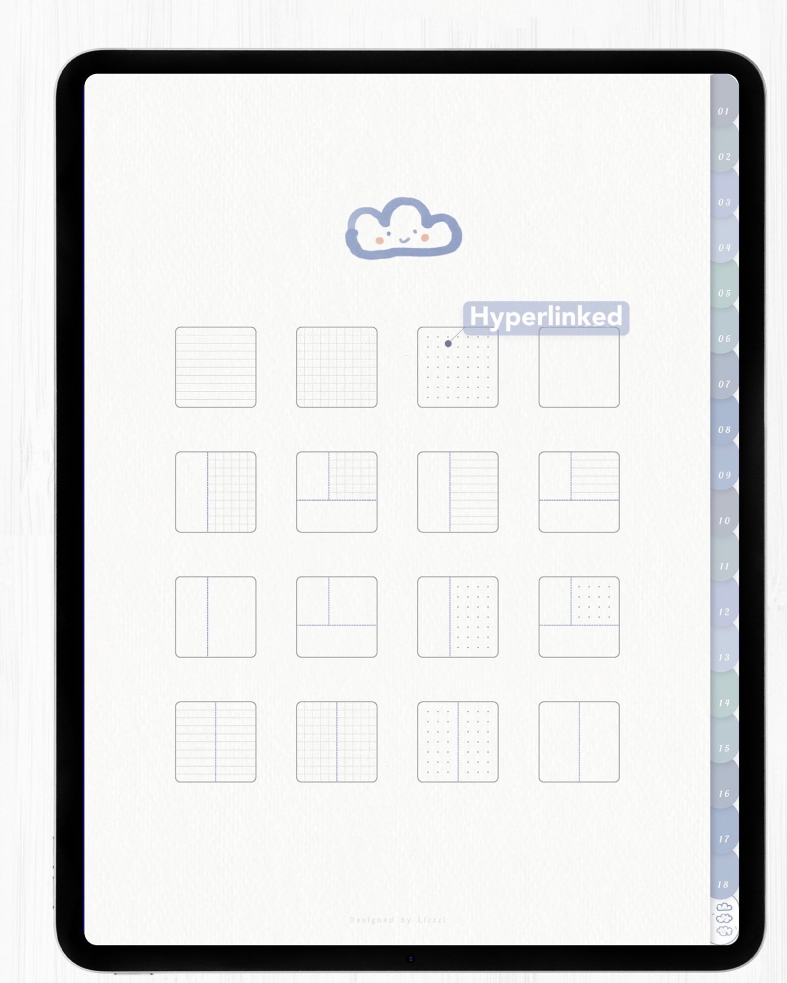 Digital Notebook for Goodnotes – Hyperlinked iPad PDF Journal With ...