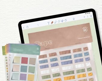 Paquete de pegatinas digitales de Burbuja de la Trampa: Buenas notas y notabilidad