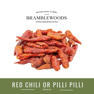 Red Chili (Pilli Pilli) ganz 100% natürlich (Capsicum frutescens) von Bramblewoods