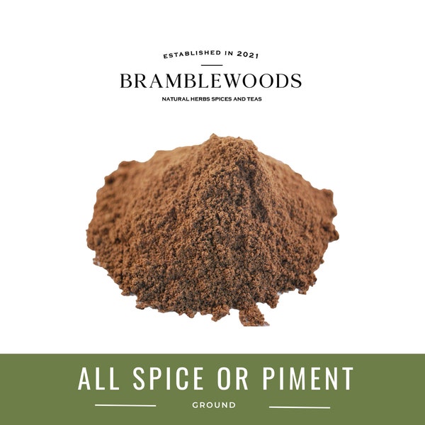 Allspice Ground or Piment 100% Natural (Pimenta dioica) by Bramblewoods