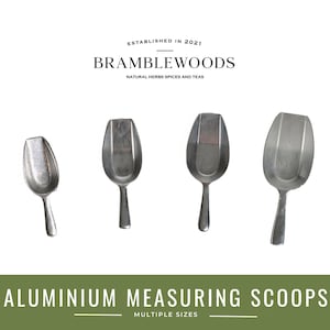 Aluminium Measuring Scoop for your Pantry | Multiple Sizes by Bramblewoods