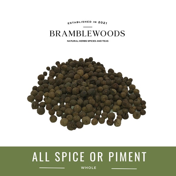 Allspice or Piment 100% Natural (Pimenta dioica) by Bramblewoods