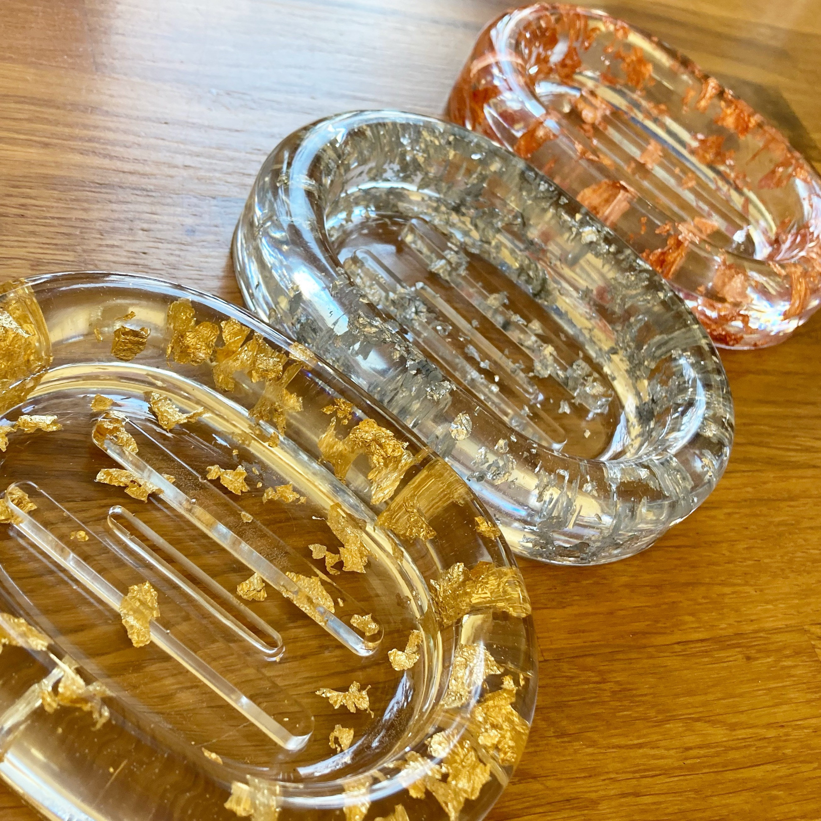 Resin art soap dish Etsy