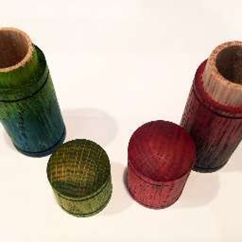 Handmade wood turned joint holders Etsy