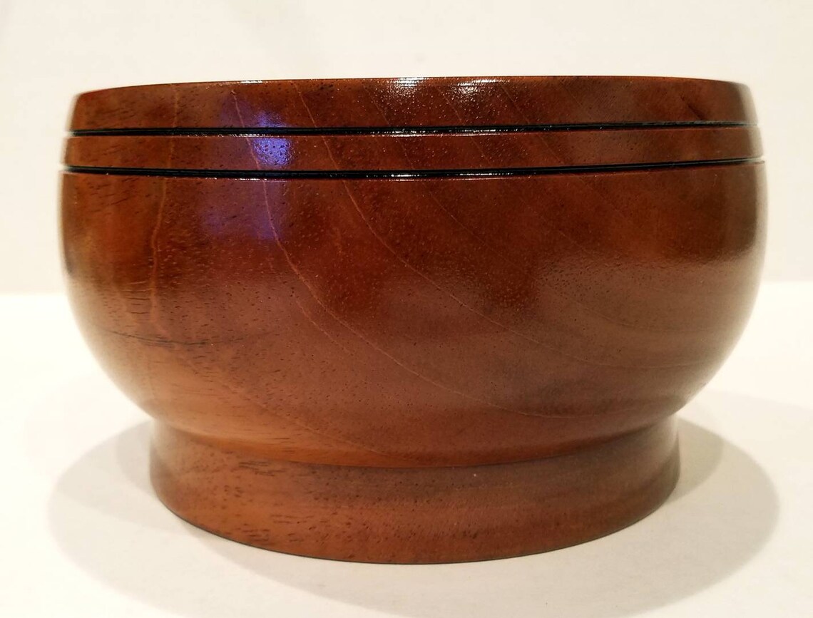 RARE Brazilian rosewood hand turned bowl Etsy