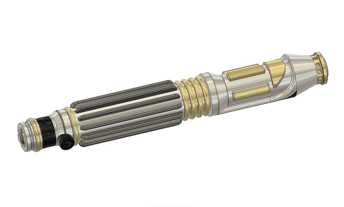 Mace Windu Lightsaber Digital 3D Model STL For 3d Etsy