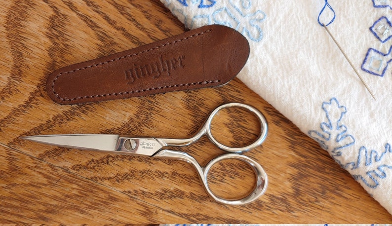 G5 5 Sewing Scissors Needlecraft Cross Stitch Gingher G4 Craft Supplies 4 Embroidery Scissors