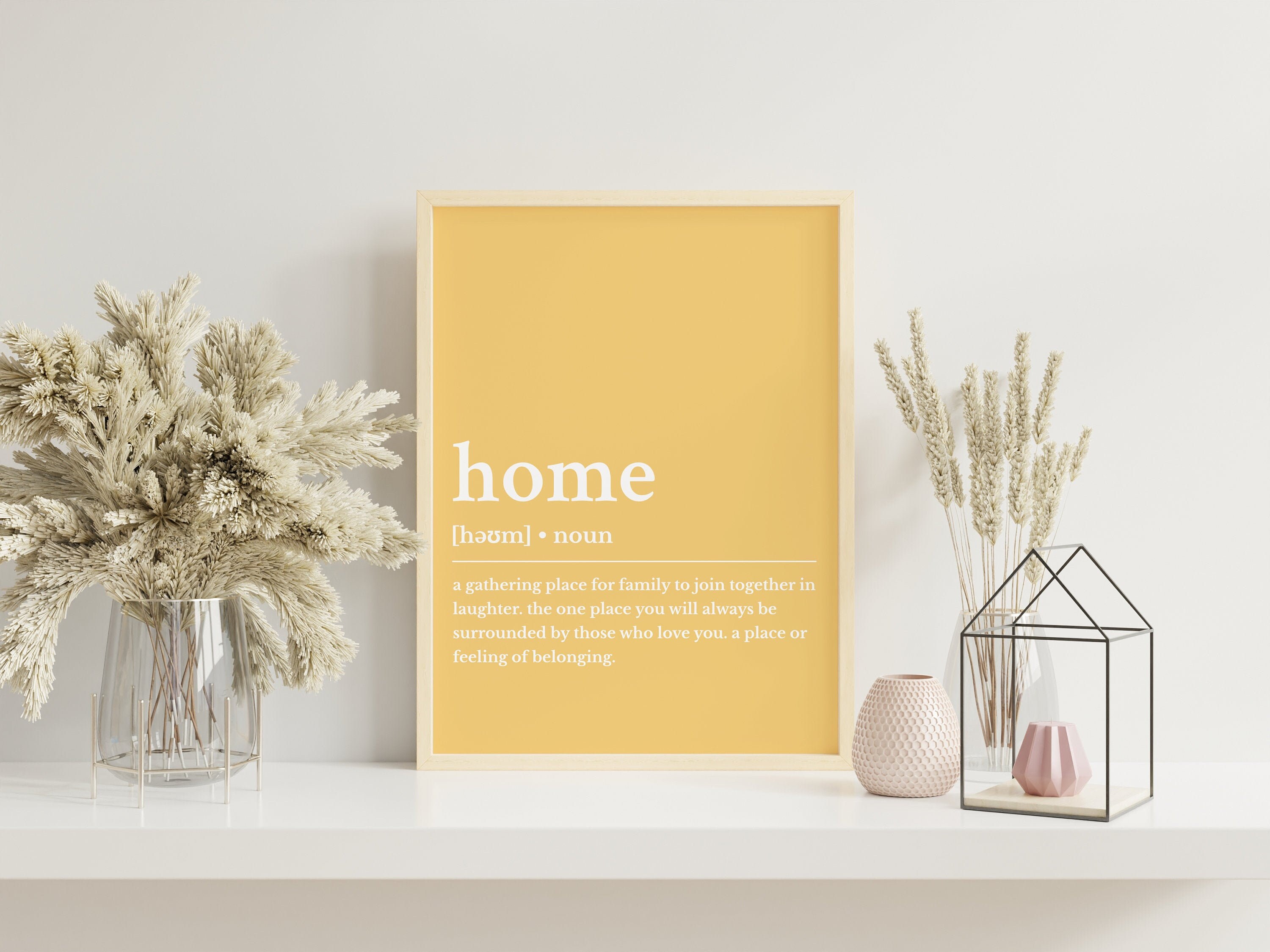 Home Definition Print Home Quote Dictionary Style Poster Etsy 日本