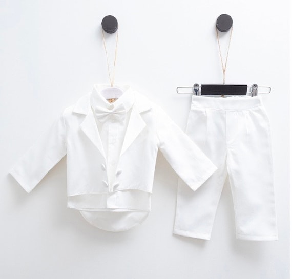 Baptism Dress for Baby Boy Baby Boy Baptism Outfits baby Boy Baptism Gifts Baby Boy White Outfit baby Boy Christening Outfit Etsy