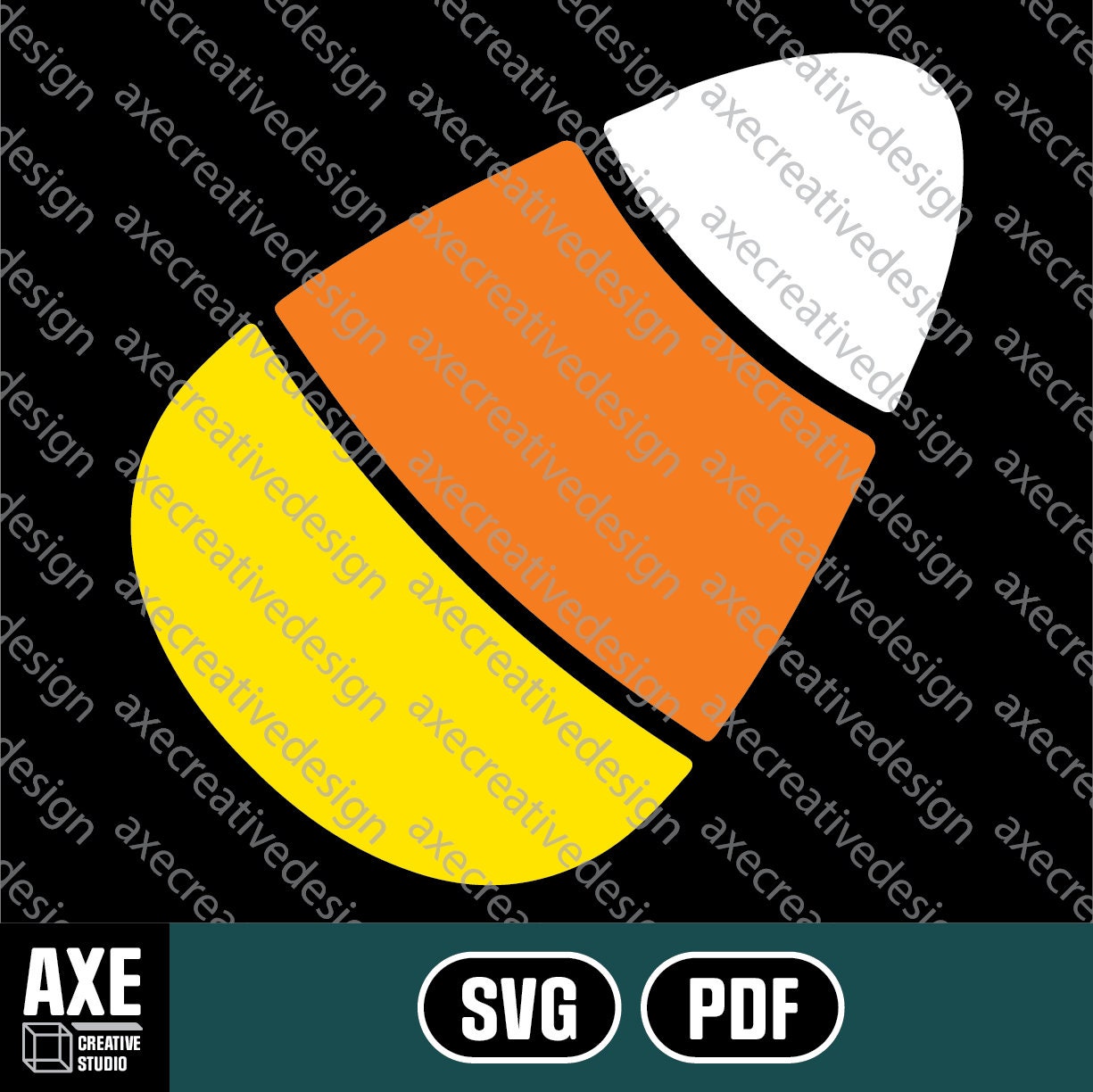Candy Corn | | Digital SVG Vector File | Cutting Cricut Decal ...