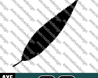 Willow Tree Leaf | Digital SVG Vector File | Cutting Cricut Decal | Fall Autumn Leaves Foliage Nature Silhouette Seasons
