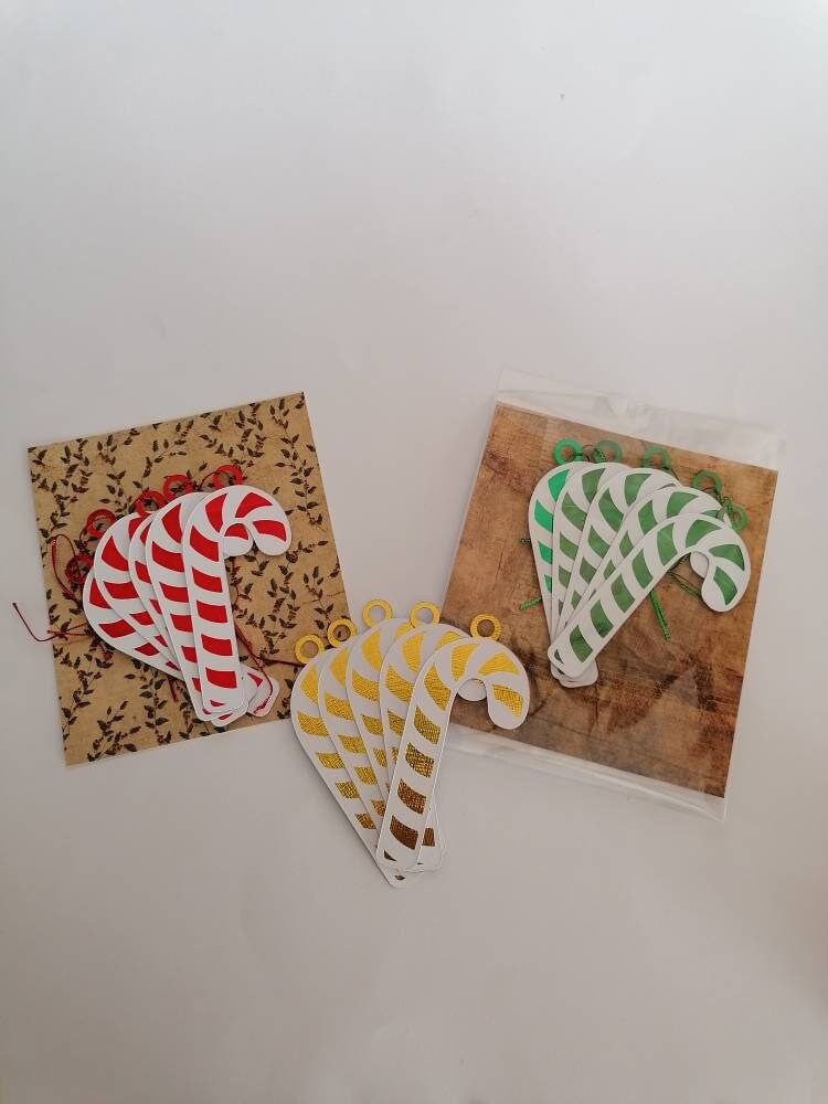 Lot de 5 Décorations Sucre d'orge