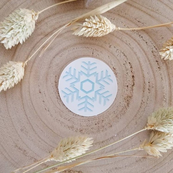 Lot D'autocollants Vinyles Sur Le Thème De L'hiver (écharpe, Uggs, Flocon, Gants...)