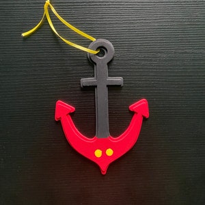 Disney Cruise Line Mickey Mouse Anchor Christmas Ornament