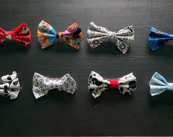 Disney Patterned Hair Bows