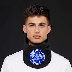 Aldershot Town FC Fútbol Deportes al aire libre Aficionados Bufanda Snood Cuello Calentador Regalo de Navidad Máscara facial Esquí Cuello redondo Motocicleta Bandana