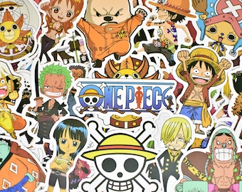 One Piece Stickers Etsy