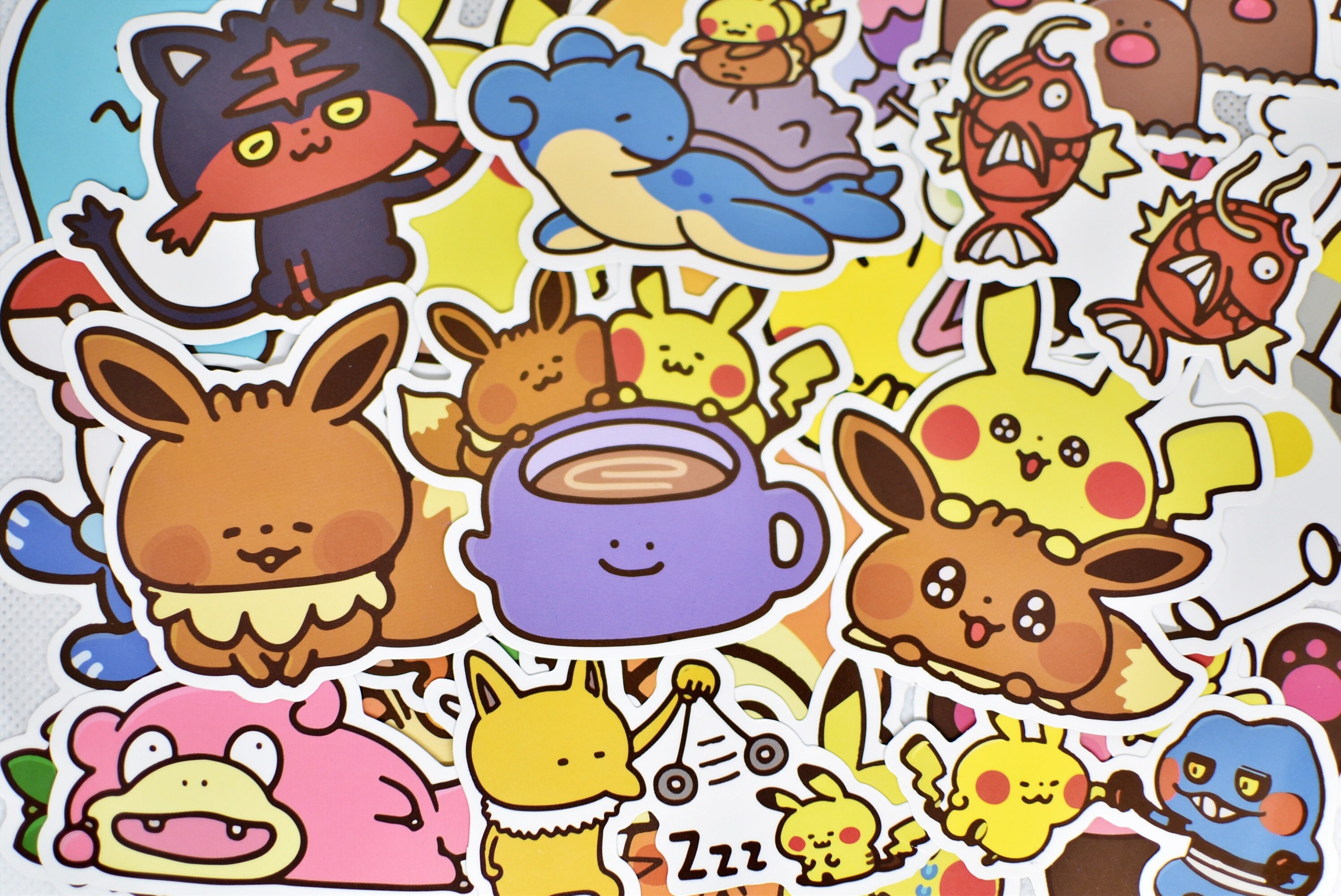 38 Pokemon Go Pokemon Vinyl Waterproof Stickers Pack for Hydro Etsy