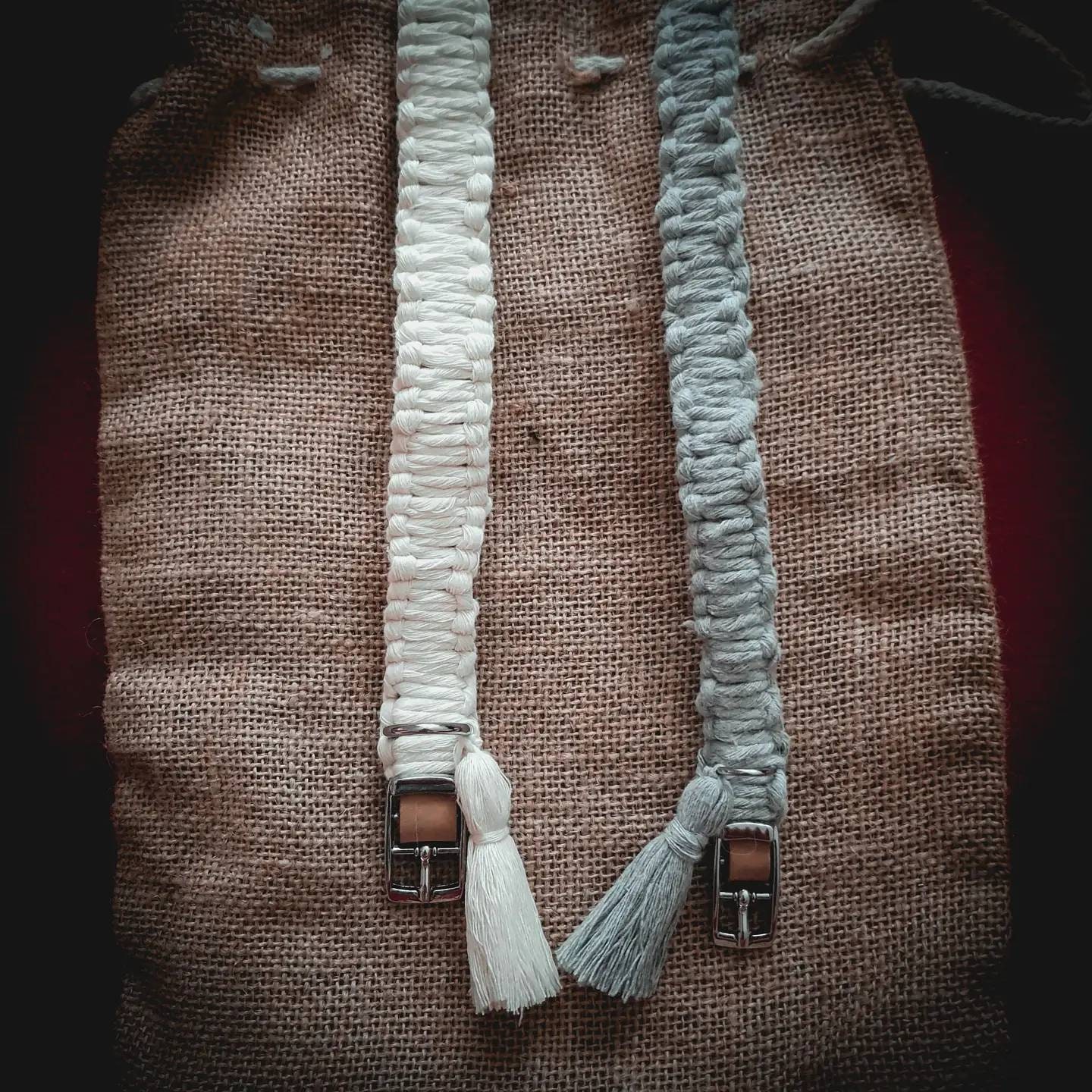 Collier Macramé et Pompons