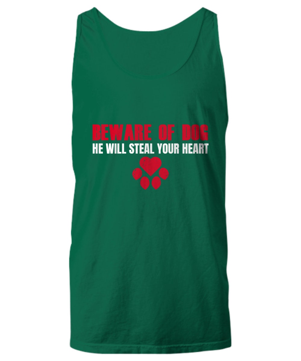 Hüten Sie sich vor Hund er wird Ihr Herz unisex Tank Top zu Etsy
