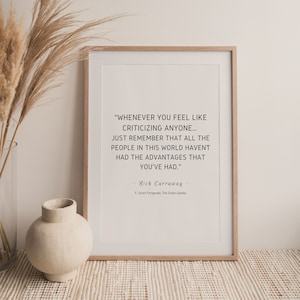 F Scott Fitzgerald, Quote, The Great Gatsby Quotes, Nick Carraway, Inspirational Quote, Printable Art, Minimalist, INSTANT DOWNLOAD