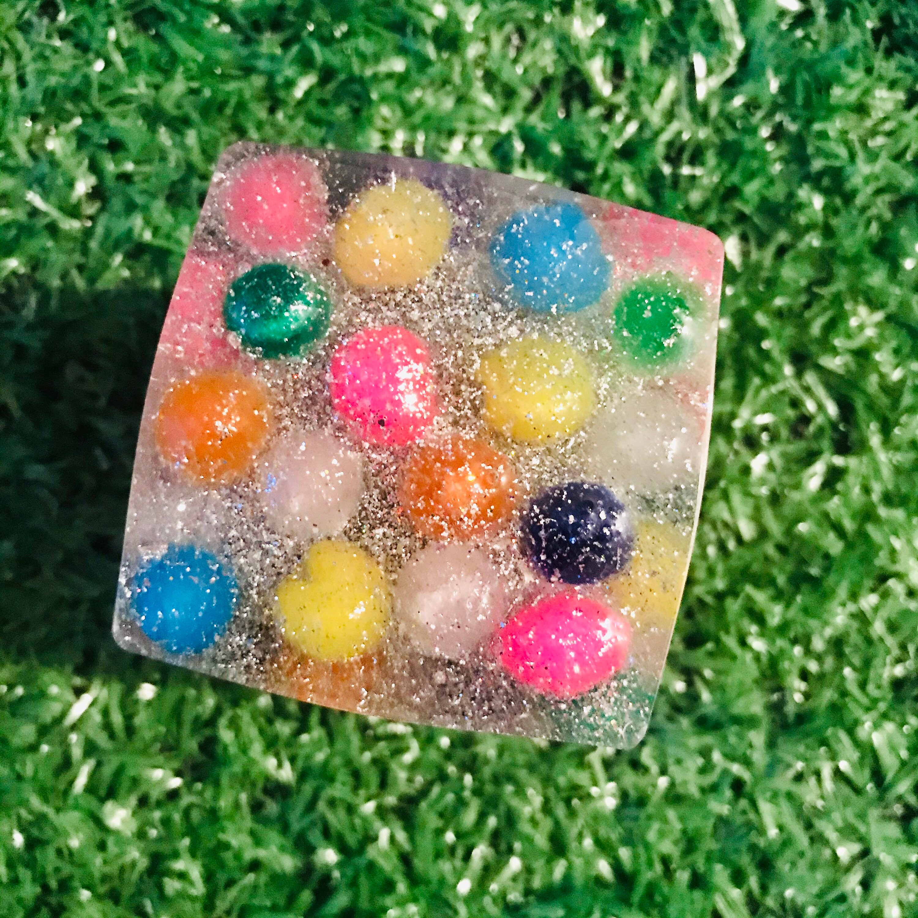 Pom Poms Handmade Resin Pots 6cmx5cm Handcrafted Recycled Etsy