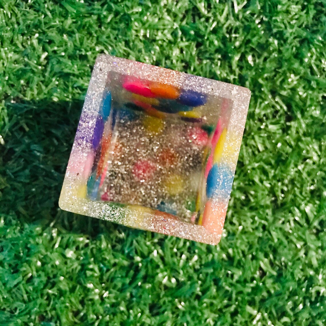 Pom Poms Handmade Resin Pots 6cmx5cm Handcrafted Recycled Etsy