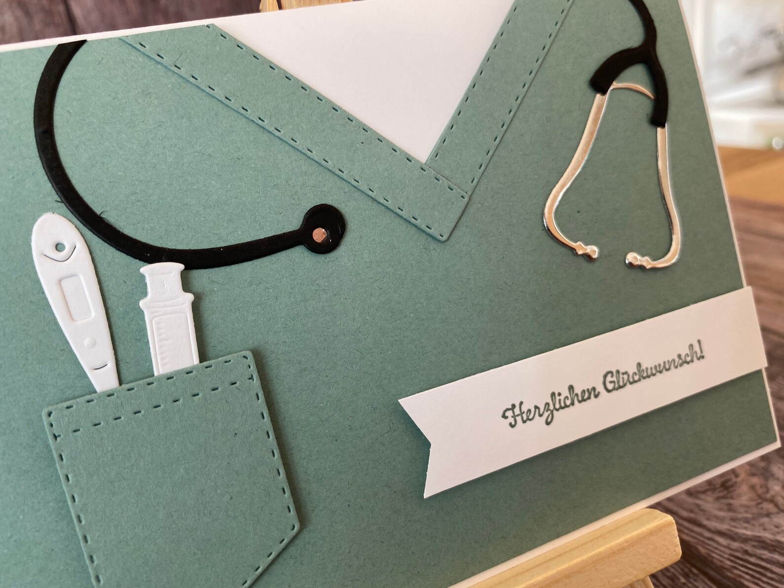 Glückwunschkarte zum bestanden Examen Krankenpflege / Medizin Etsy.de