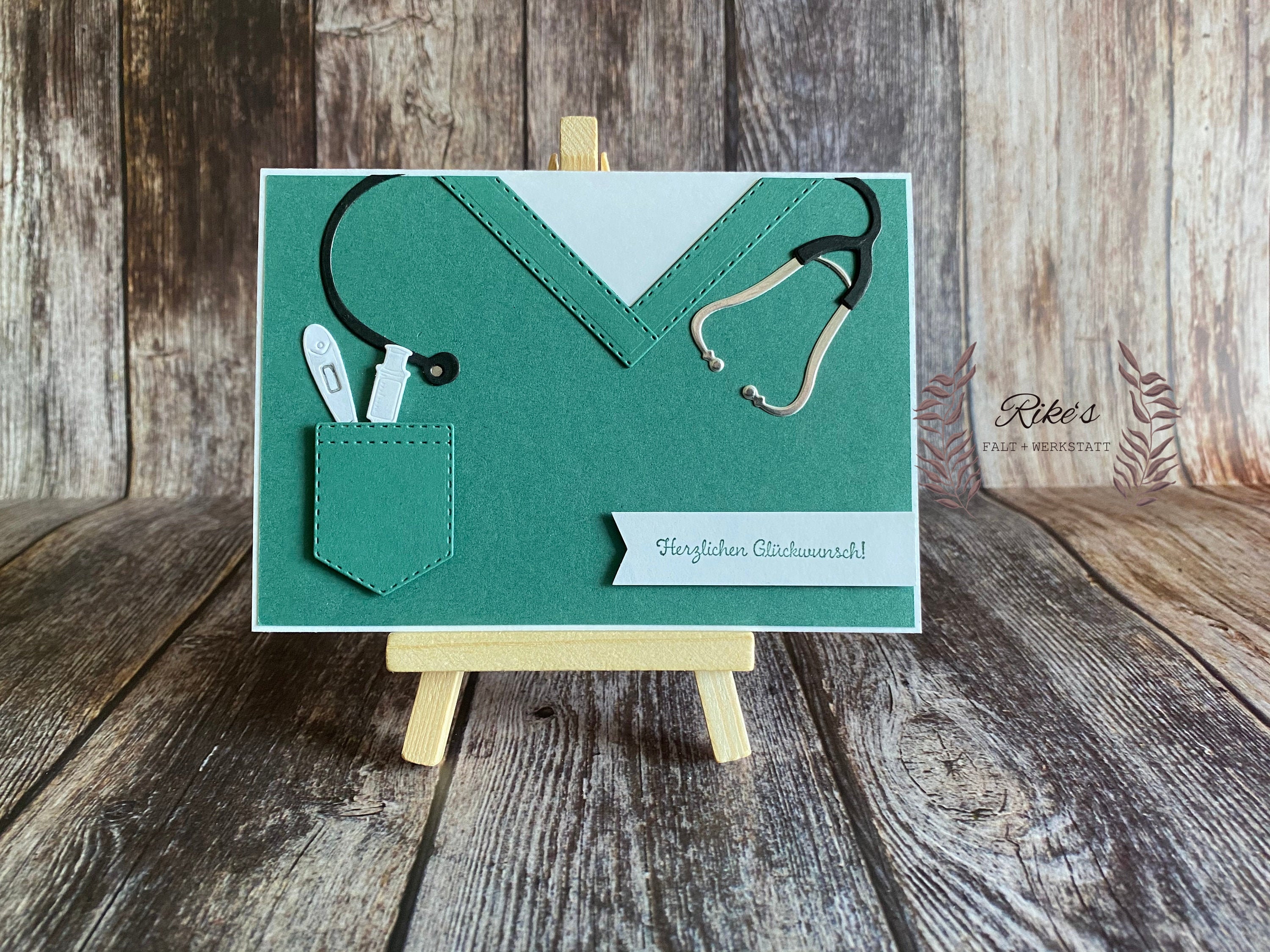 Glückwunschkarte zum bestanden Examen Krankenpflege / Medizin Etsy