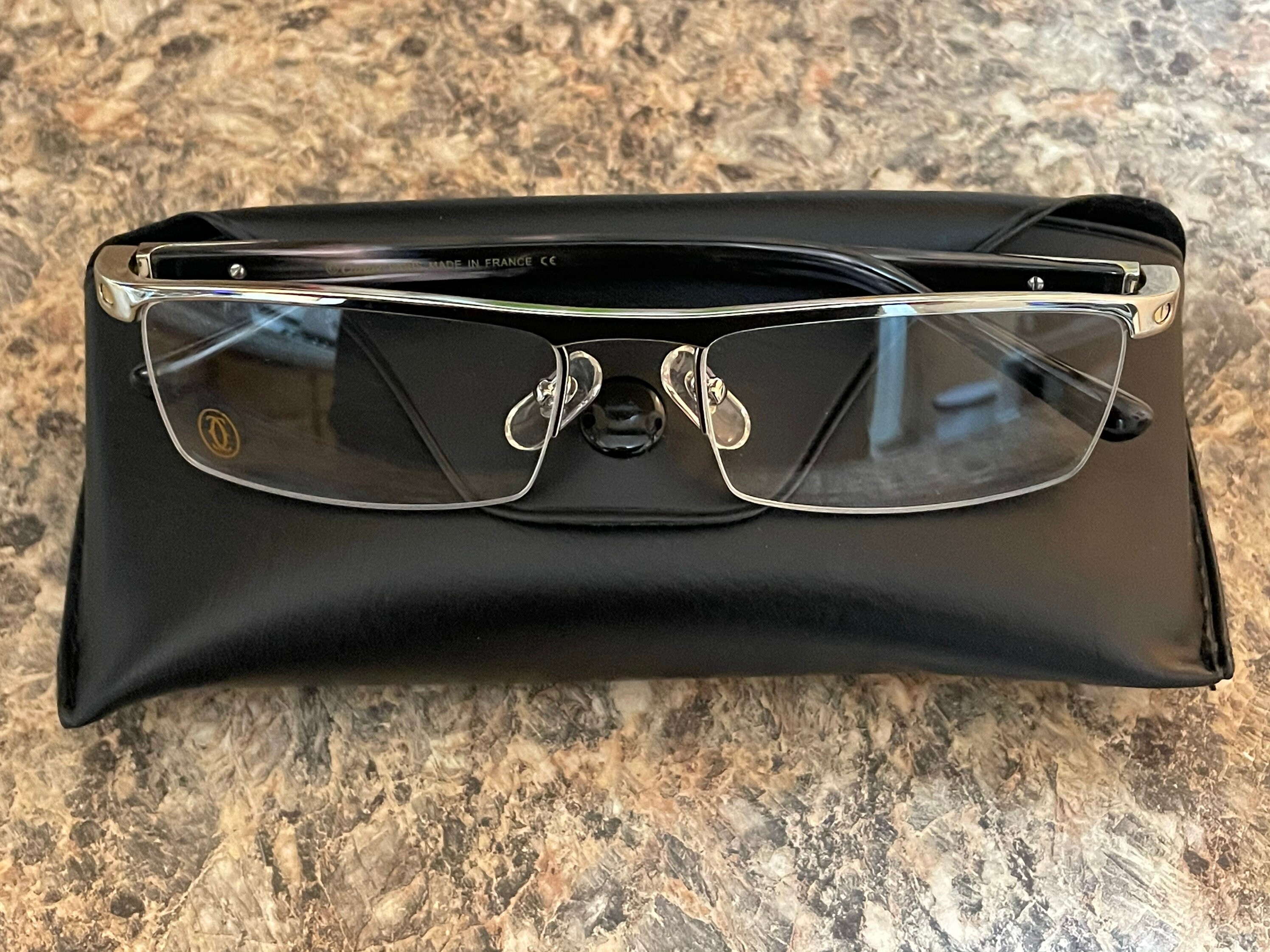 Brand New Luxury Eye Glasses Optical Frames SILVER Semi Etsy