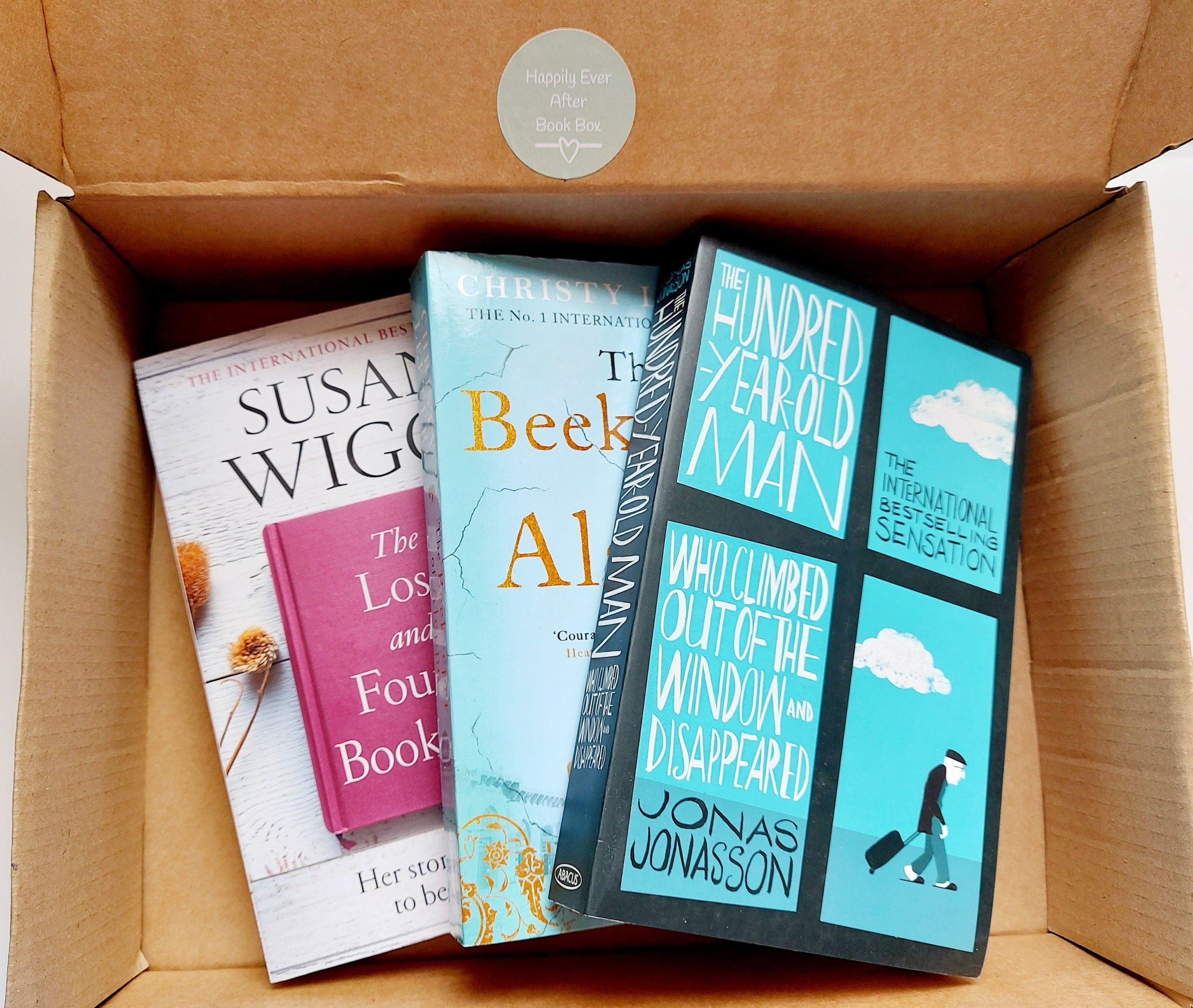 Monthly Subscription Book Box Box of 3 Brand New Books Etsy